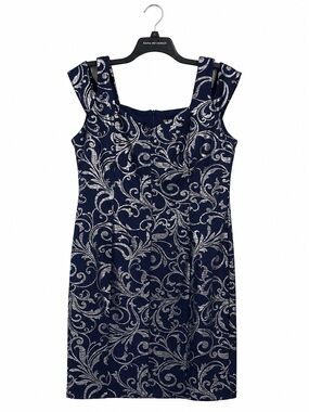 Minuet Burgundy Beaded Cocktail Dress NWT Sleeveless V Neck Party Dress